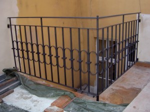 Kované zábradlí balkónové              